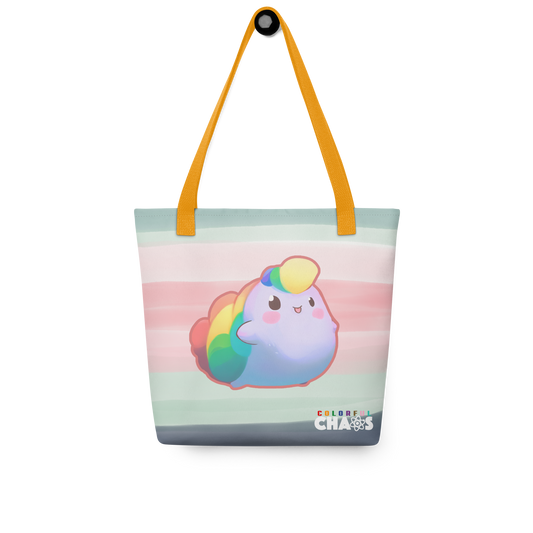 NIBBY™ Rainbow Puff Tote Bag