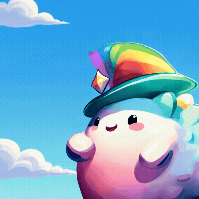 Every rainbow you see started with a Rainbow Puff