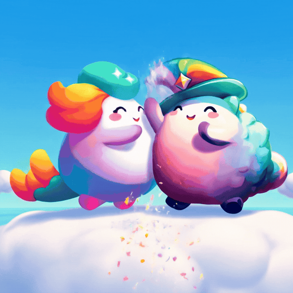 Every rainbow is handcrafted