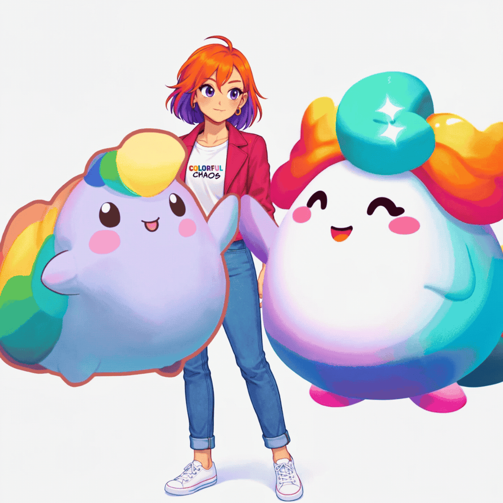 Joy you can wear.  Characters you can love.